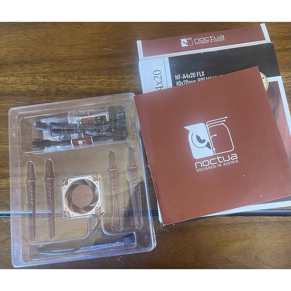 Noctua NF-A4x20 FLX,premium 40x20mm quiet fan New In Box - Picture 4 of 5